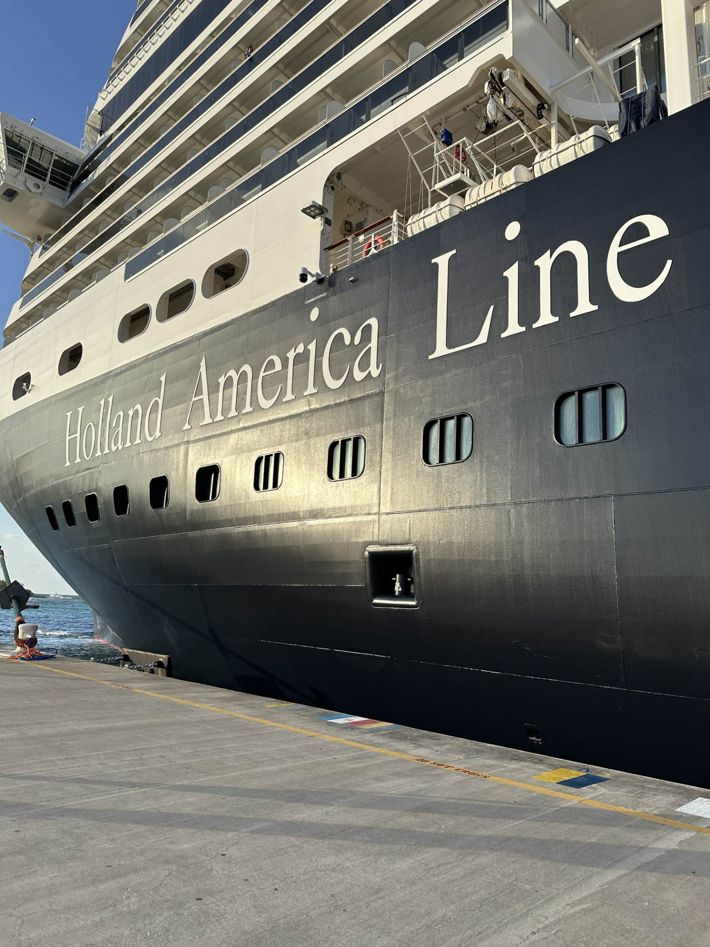Holland America cruise ships Rotterdam and Nieuw Statendam