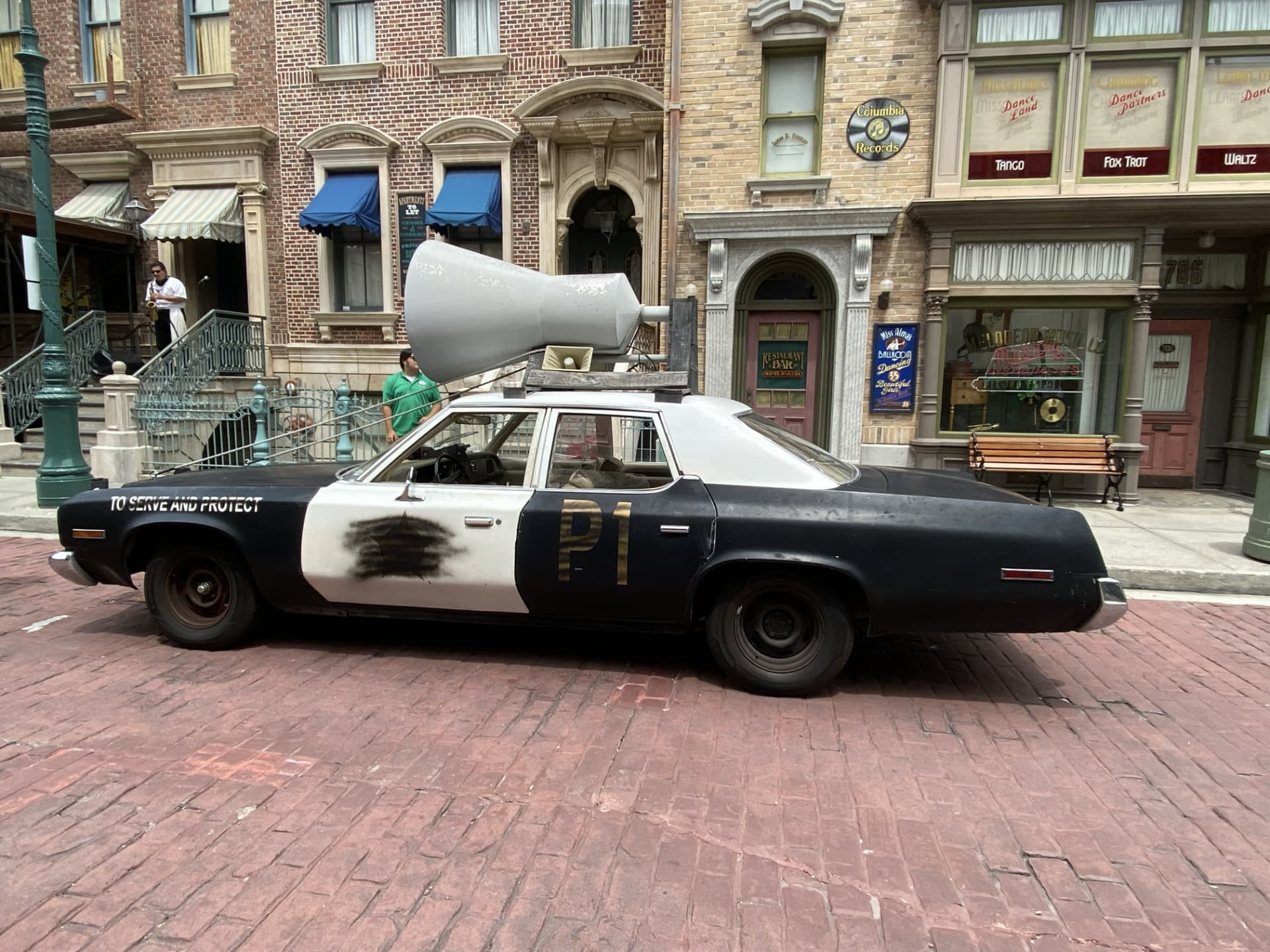 Universal Studios Florida street scene, Springfield area.