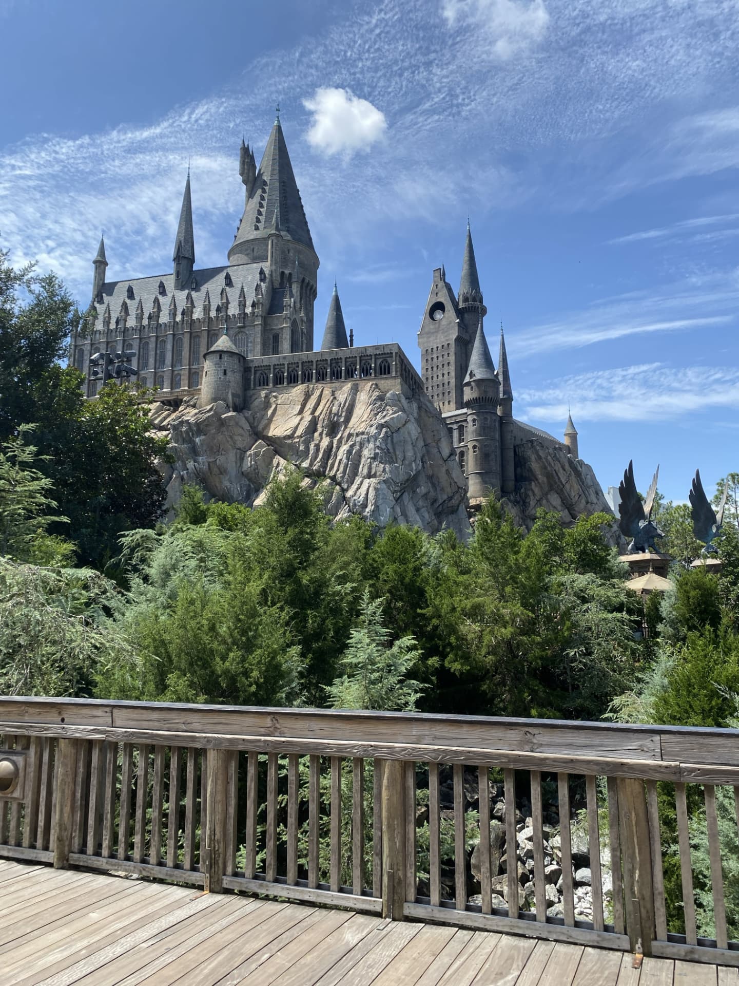 Hogwarts Castle at Universal Orlando, Wizarding World of Harry Potter, Islands of Adventure.
