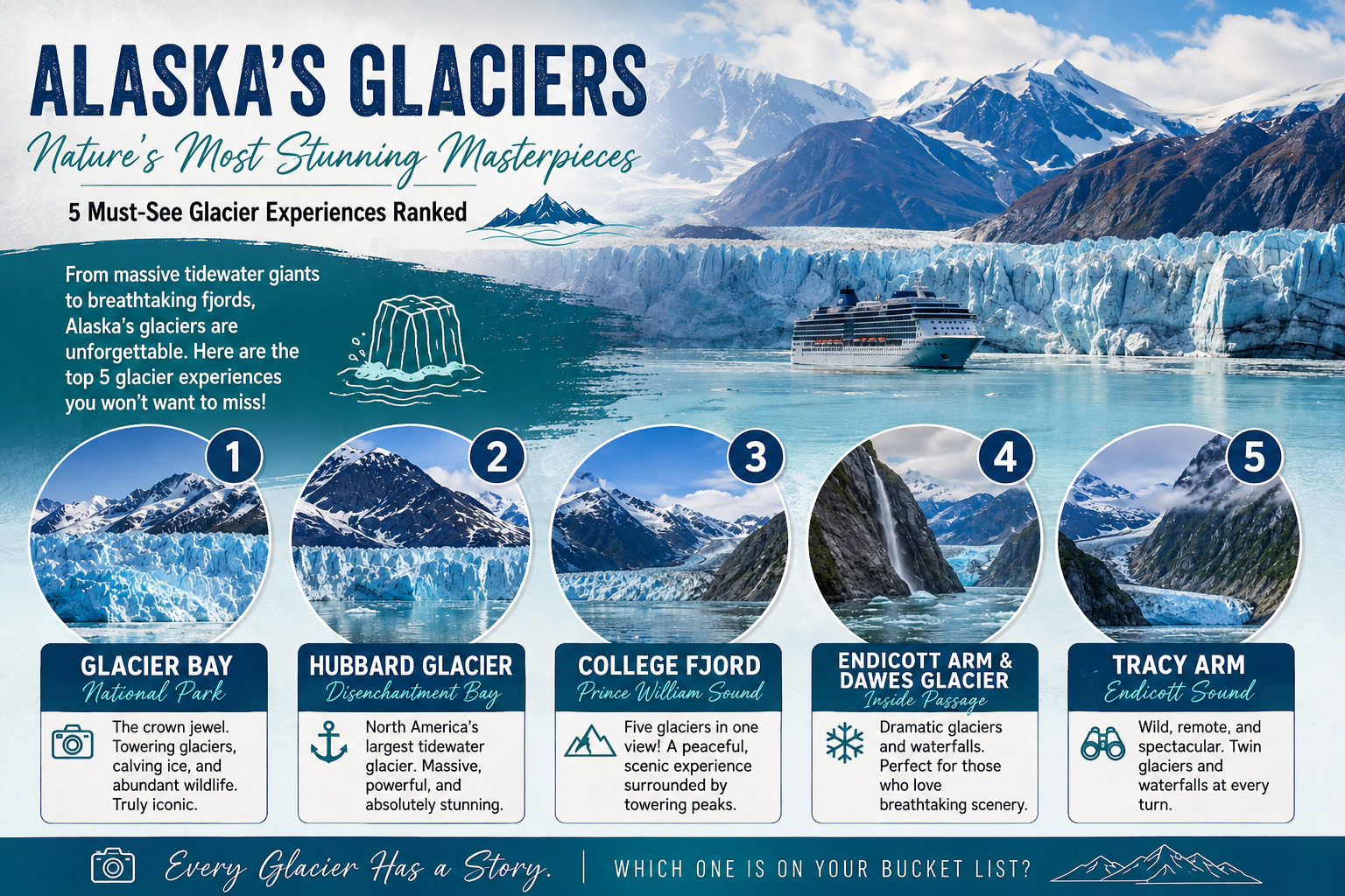 The Best Alaska Glaciers: A Local's Guide to Alaska Cruise Glacier Experiences — featured media
