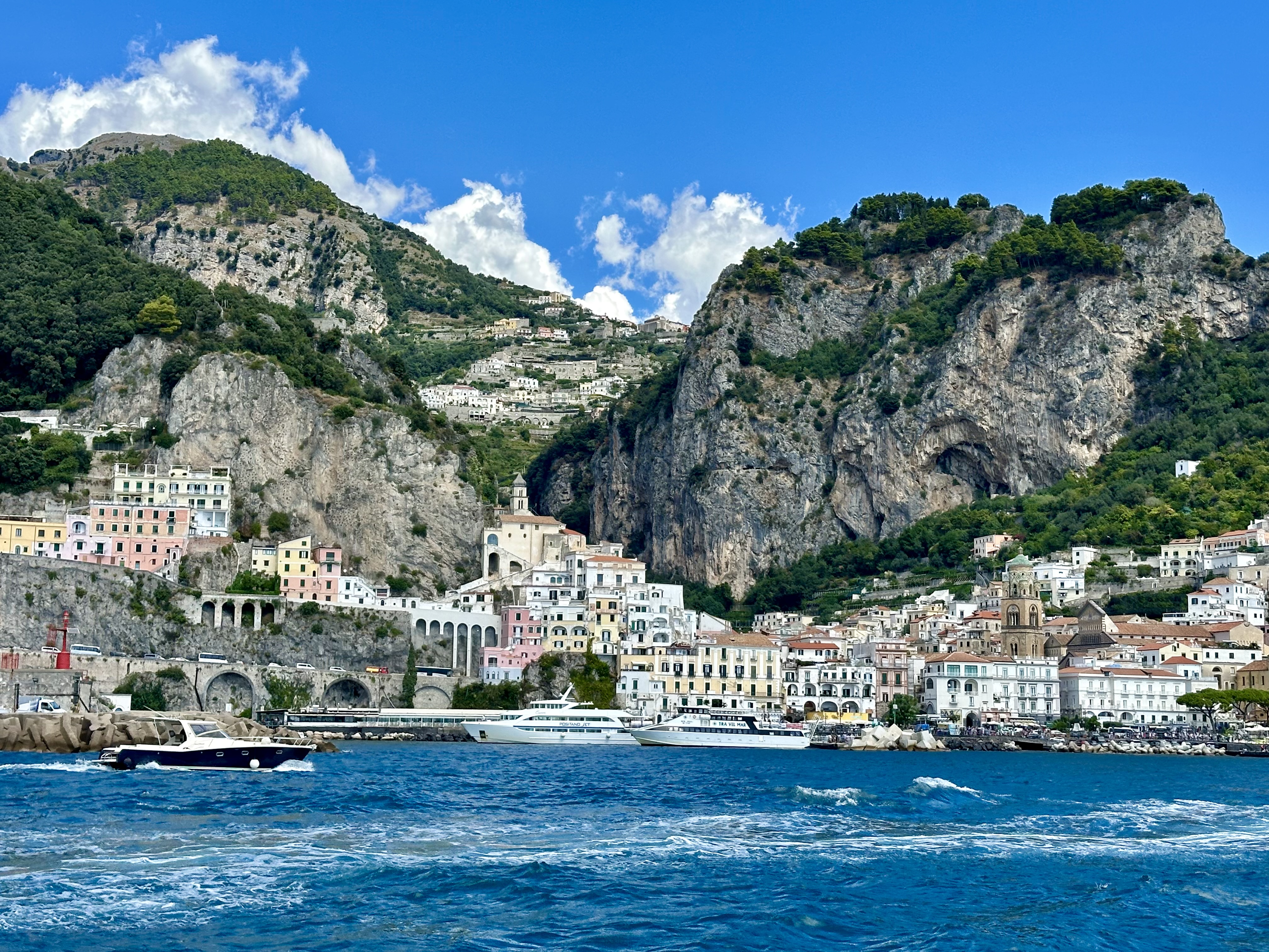 Cruising along the Amalfi Coast